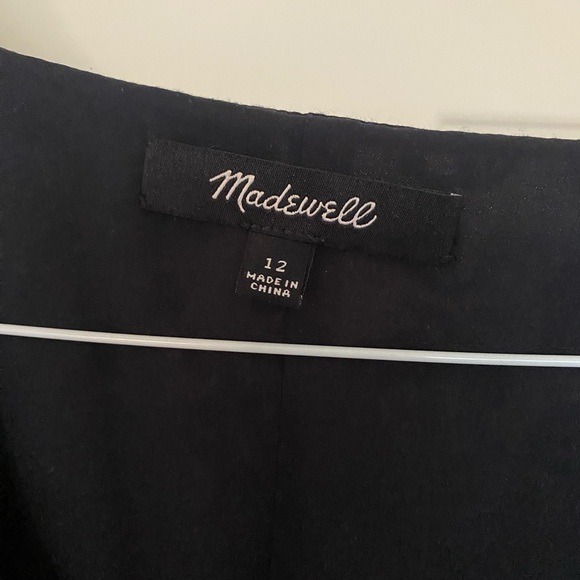 Navy blue Madewell dress size 12 - Picture 2 of 3